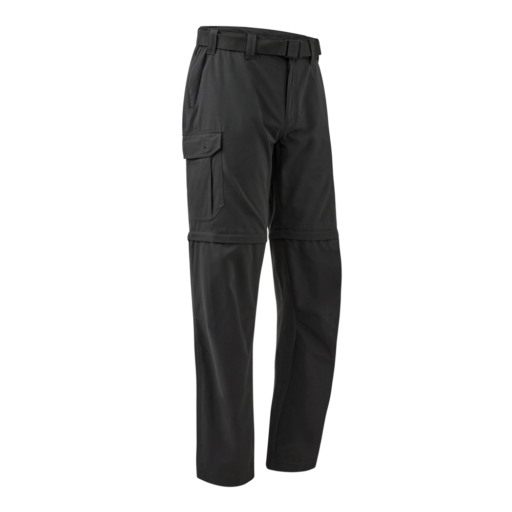 Detaliu echipament vânătoare Deerhunter Pantaloni Vânătoare Slogen Zip-Off în culoarea Black Ink (985) - detalii premium îmbrăcăminte outdoor pe marksmen.ro