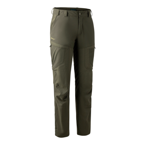 Detaliu echipament vânătoare Deerhunter Pantaloni Vânătoare Strike Extreme în culoarea Palm Green (389) - detalii premium îmbrăcăminte outdoor pe marksmen.ro