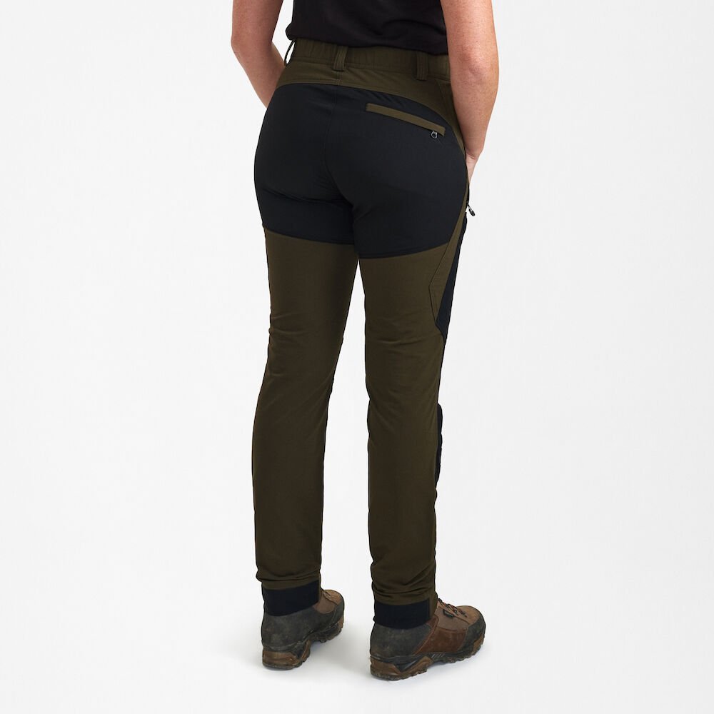 Detaliu echipament vânătoare Deerhunter Pantaloni Vânătoare Damă Lady Northward în culoarea Bark Green (378) - detalii premium îmbrăcăminte outdoor pe marksmen.ro