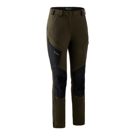 Detaliu echipament vânătoare Deerhunter Pantaloni Vânătoare Damă Lady Northward în culoarea Bark Green (378) - detalii premium îmbrăcăminte outdoor pe marksmen.ro