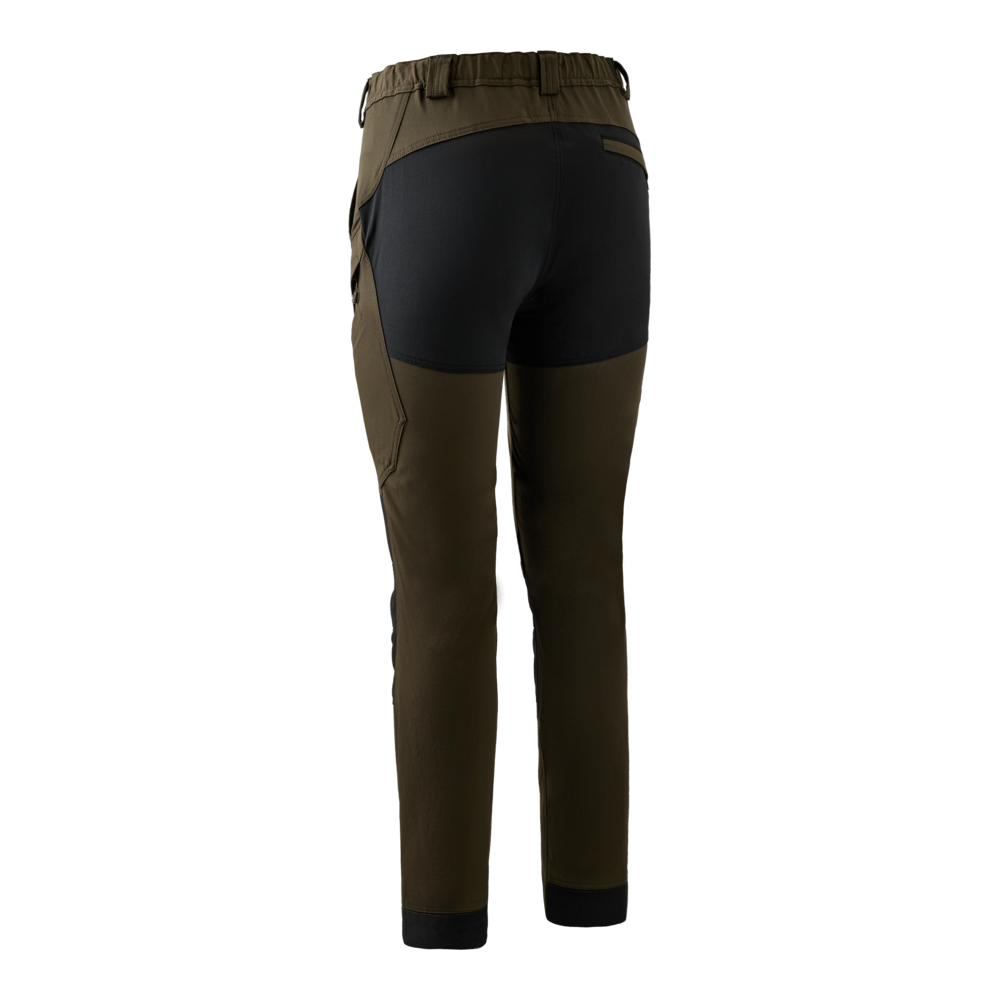 Detaliu echipament vânătoare Deerhunter Pantaloni Vânătoare Damă Lady Northward în culoarea Bark Green (378) - detalii premium îmbrăcăminte outdoor pe marksmen.ro