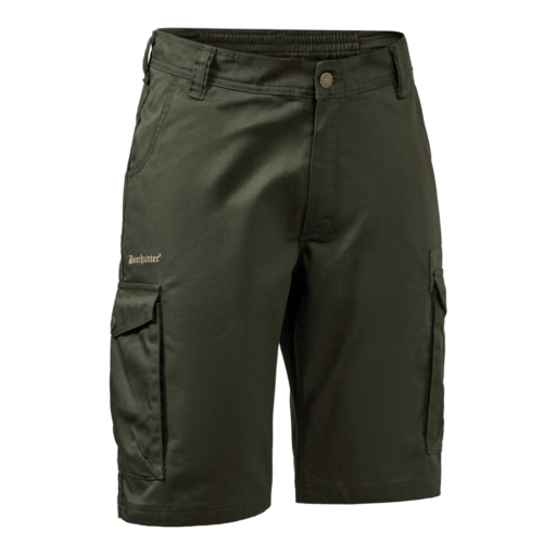 Detaliu echipament vânătoare Deerhunter Pantaloni Scurți Vânătoare Atlas în culoarea Timber (393) - detalii premium îmbrăcăminte outdoor pe marksmen.ro