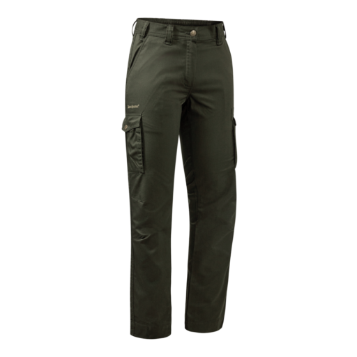 Detaliu echipament vânătoare Deerhunter Pantaloni Vânătoare Damă Lady Atlas în culoarea Timber (393) - detalii premium îmbrăcăminte outdoor pe marksmen.ro
