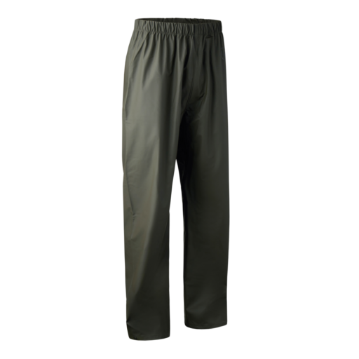 Echipament vânătoare Deerhunter Pantaloni Ploaie Hurricane în culoarea Art Green (376) - îmbrăcăminte premium pentru activități outdoor pe marksmen.ro