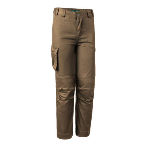 Echipament vânătoare Deerhunter Pantaloni Outdoor Copii Youth Traveler în culoarea Hickory (240) - îmbrăcăminte premium pentru activități outdoor pe marksmen.ro