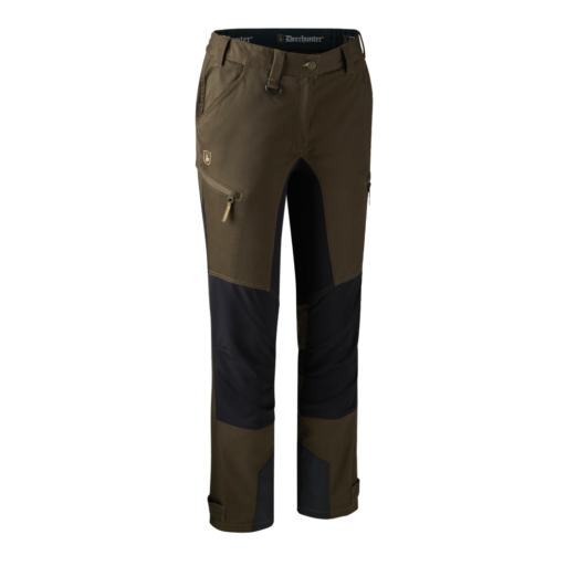 Detaliu echipament vânătoare Deerhunter Pantaloni Vânătoare Damă Lady Roja în culoarea Fallen Leaf (381) - detalii premium îmbrăcăminte outdoor pe marksmen.ro