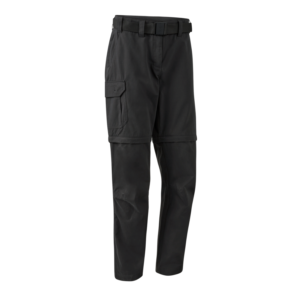 Detaliu echipament vânătoare Deerhunter Pantaloni Vânătoare Damă Lady Slogen în culoarea Black Ink (985) - detalii premium îmbrăcăminte outdoor pe marksmen.ro