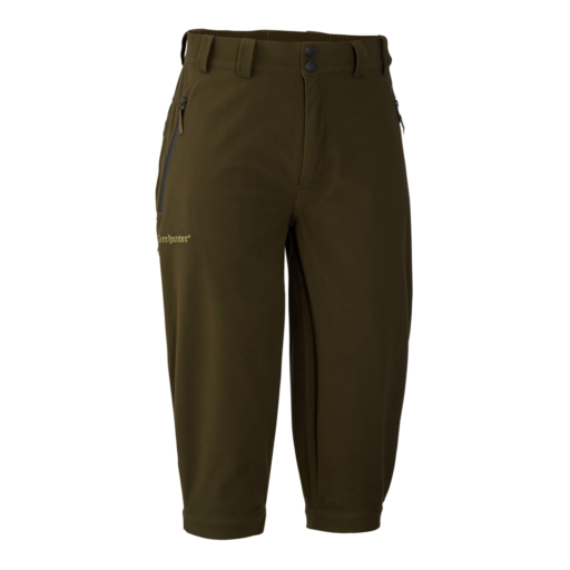 Detaliu echipament vânătoare Deerhunter Pantaloni Vânătoare Pro Gamekeeper Breeks în culoarea Peat (391) - detalii premium îmbrăcăminte outdoor pe marksmen.ro