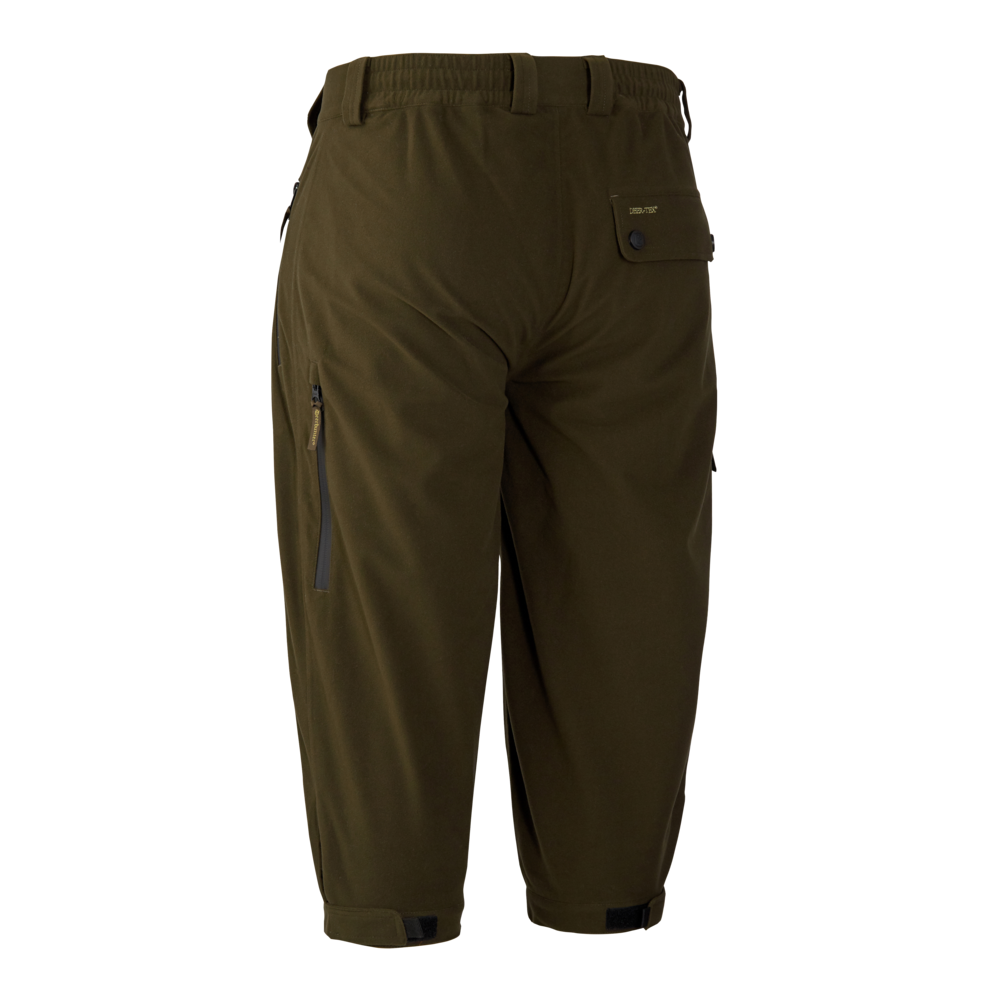 Detaliu echipament vânătoare Deerhunter Pantaloni Vânătoare Pro Gamekeeper Breeks în culoarea Peat (391) - detalii premium îmbrăcăminte outdoor pe marksmen.ro