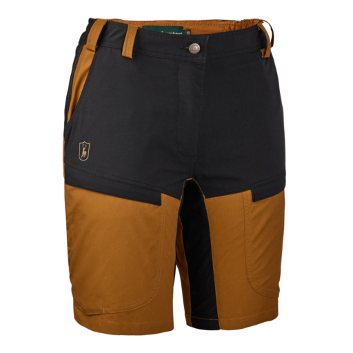 Detaliu echipament vânătoare Deerhunter Pantaloni Scurți Damă Lady Ann în culoarea Black Ink (985) - detalii premium îmbrăcăminte outdoor pe marksmen.ro