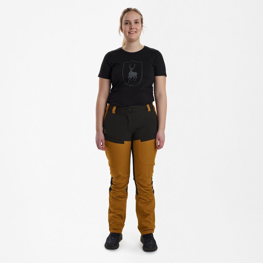 Detaliu echipament vânătoare Deerhunter Pantaloni Vânătoare Damă Lady Ann în culoarea Deep Green (388) - detalii premium îmbrăcăminte outdoor pe marksmen.ro