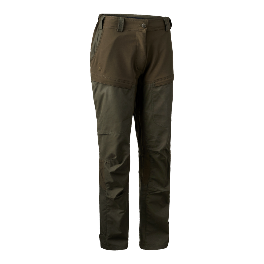 Detaliu echipament vânătoare Deerhunter Pantaloni Vânătoare Damă Lady Ann în culoarea Deep Green (388) - detalii premium îmbrăcăminte outdoor pe marksmen.ro