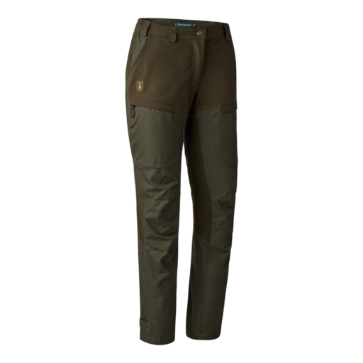 Detaliu echipament vânătoare Deerhunter Pantaloni Vânătoare Damă Lady Ann cu Membrană în culoarea Deep Green (388) - detalii premium îmbrăcăminte outdoor pe marksmen.ro