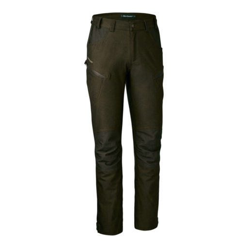 Detaliu echipament vânătoare Deerhunter Pantaloni Vânătoare Chasse în culoarea Olive Night melange (365) - detalii premium îmbrăcăminte outdoor pe marksmen.ro