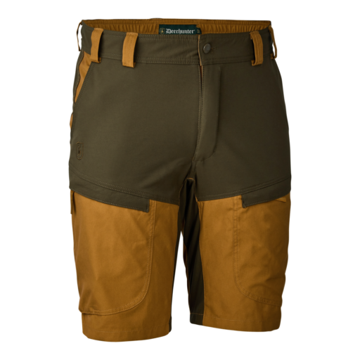 Detaliu echipament vânătoare Deerhunter Pantaloni Scurți Vânătoare Strike în culoarea Fallen Leaf (381) - detalii premium îmbrăcăminte outdoor pe marksmen.ro