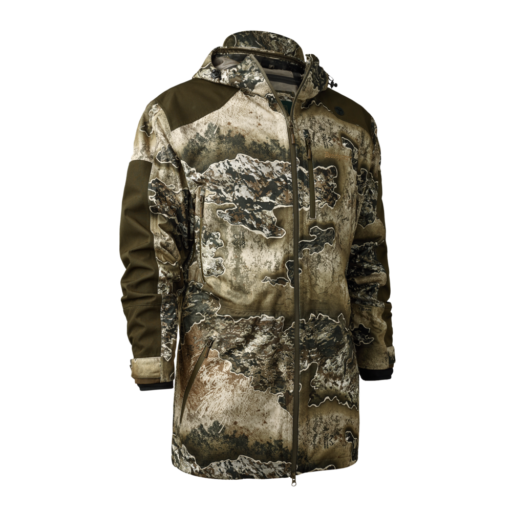 Detaliu echipament vânătoare Deerhunter Jachetă Ploaie Vânătoare Excape în culoarea REALTREE EXCAPE™ (93) - detalii premium îmbrăcăminte outdoor pe marksmen.ro