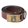 Echipament vânătoare Deerhunter Curea Piele Cognac Brown în culoarea Cognac Brown (537) - îmbrăcăminte premium pentru activități outdoor pe marksmen.ro