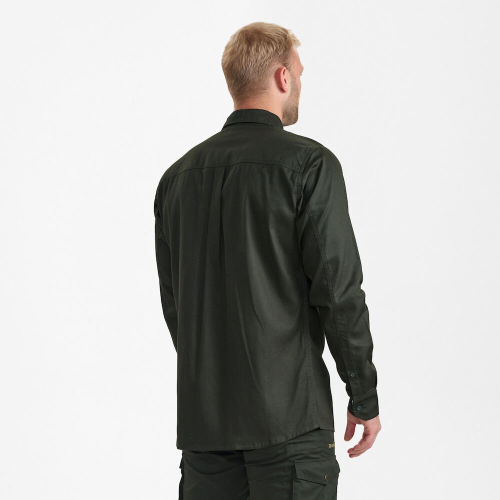 Detaliu echipament vânătoare Deerhunter Cămașă Vânătoare Atlas în culoarea Timber (393) - detalii premium îmbrăcăminte outdoor pe marksmen.ro