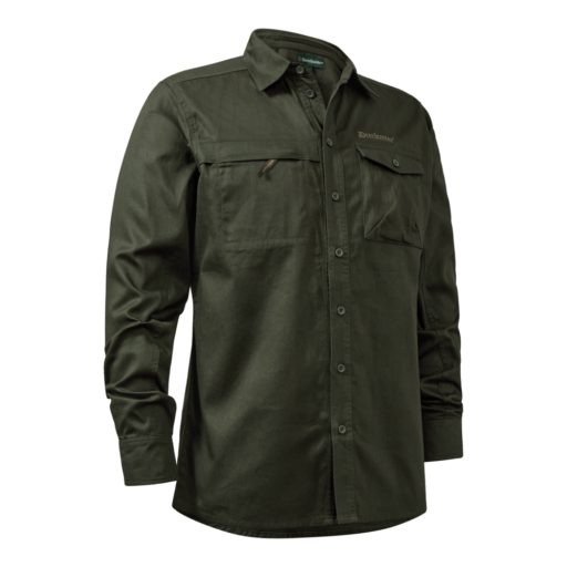 Detaliu echipament vânătoare Deerhunter Cămașă Vânătoare Atlas în culoarea Timber (393) - detalii premium îmbrăcăminte outdoor pe marksmen.ro