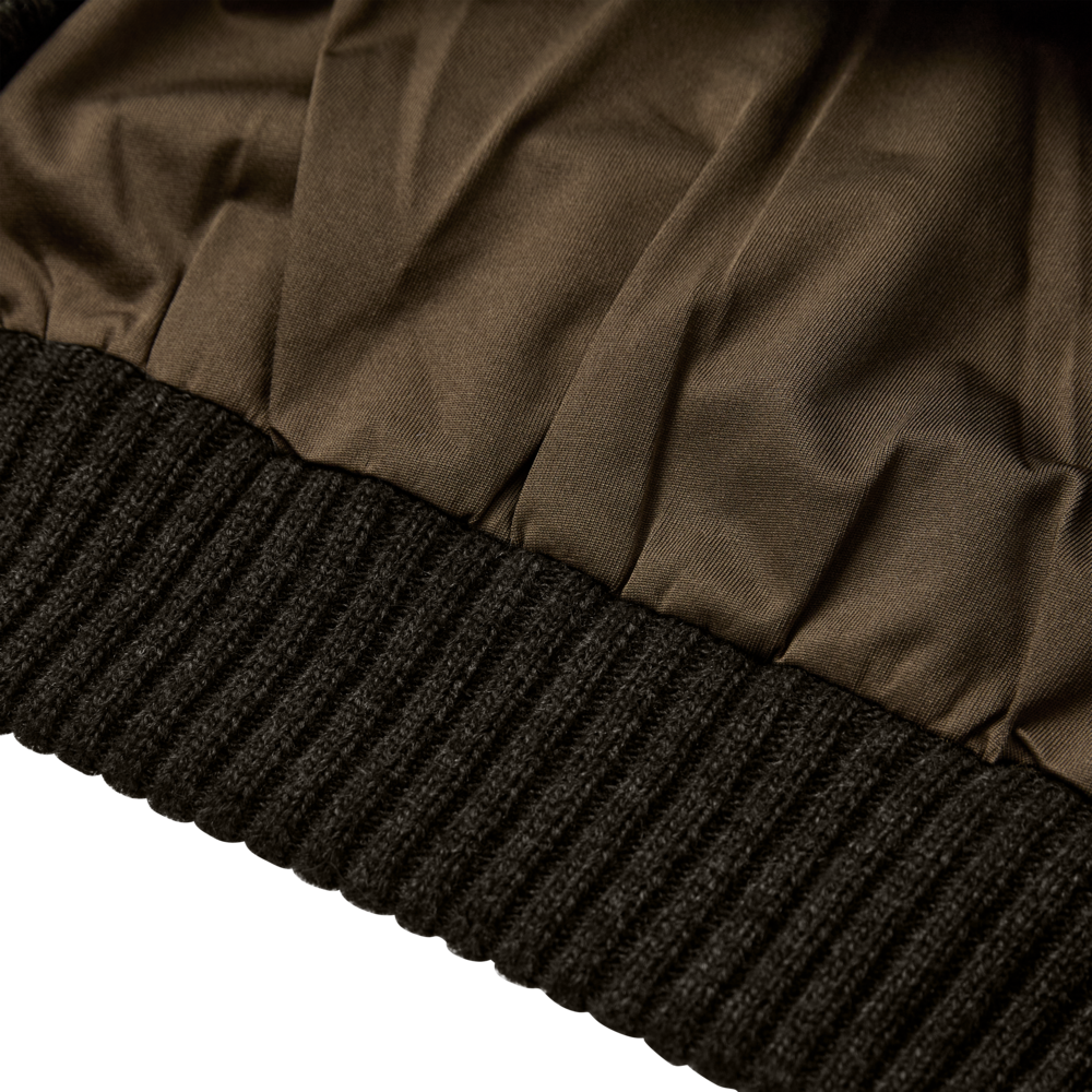 Detaliu echipament vânătoare Deerhunter Pulover Lână Finley Stormliner® în culoarea Woodland Melange (339) - detalii premium îmbrăcăminte outdoor pe marksmen.ro