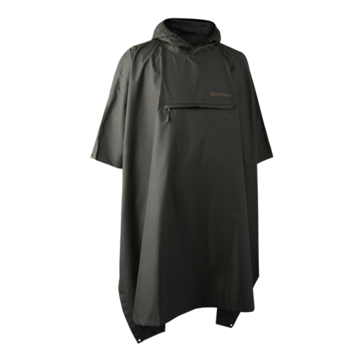 Detaliu echipament vânătoare Deerhunter Pelerină Ploaie tip Poncho Survivor în culoarea Timber (393) - detalii premium îmbrăcăminte outdoor pe marksmen.ro