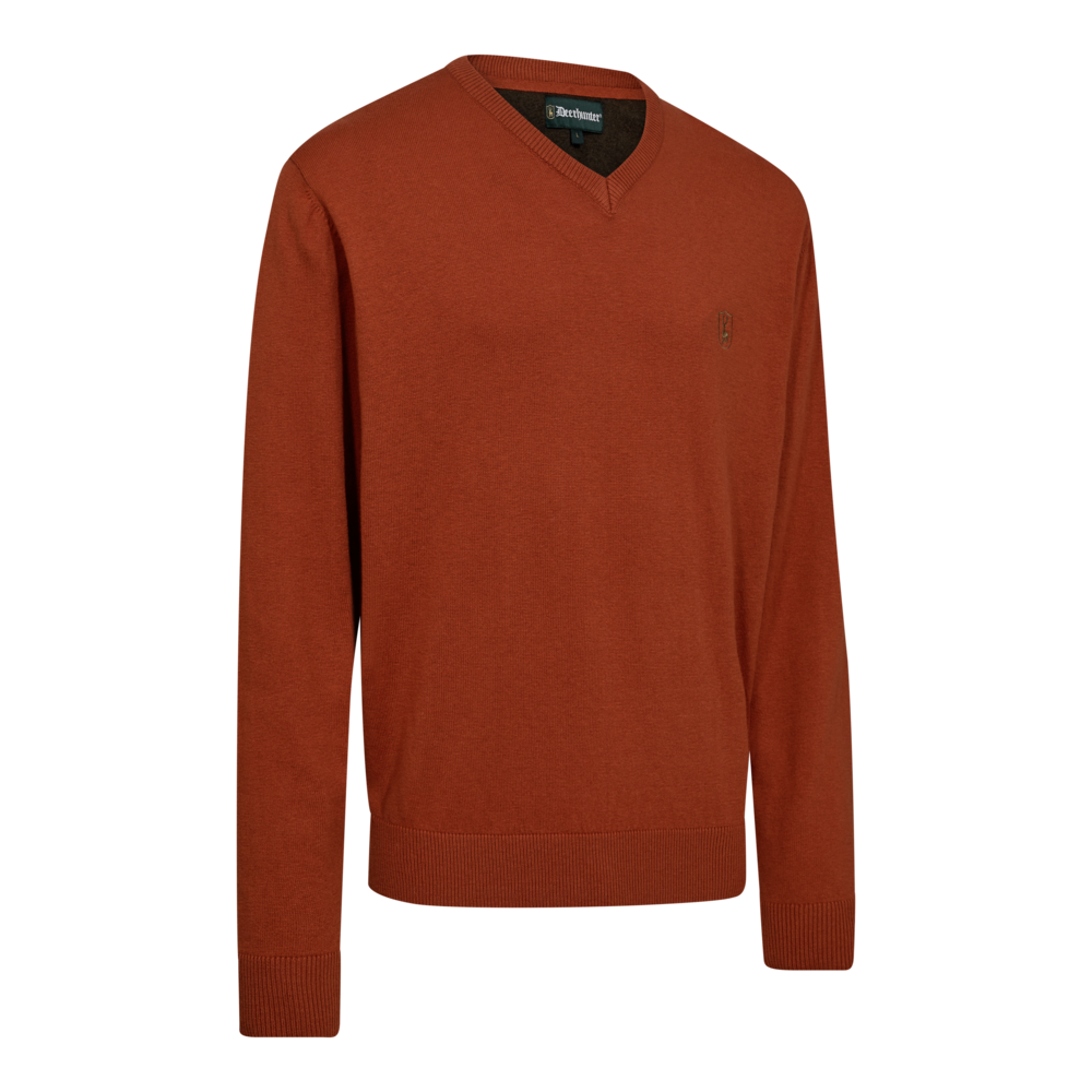 Deerhunter Pulover Lână Harrington V-Neck - imagine 3